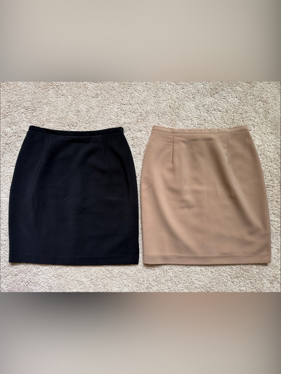 Michele Dresses & Skirts - Michele Two-Pack Pencil Skirts in Black and Camel